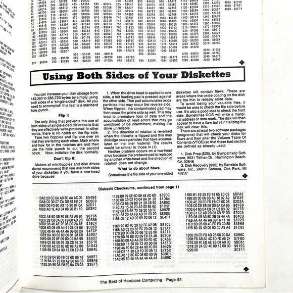 The Best of HardCore Computing. 1980’s. Vintage. Articles. - Picture 7 of 9